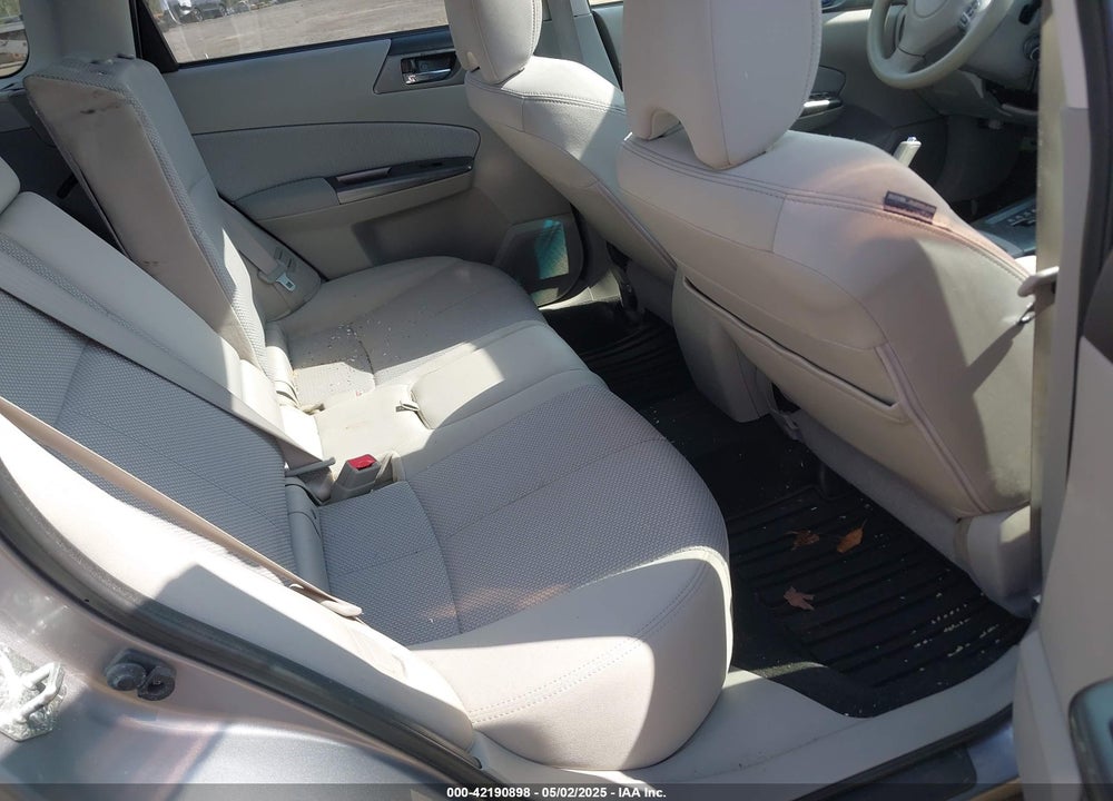 2011 SUBARU FORESTER VIN: JF2SHADC6BH738547