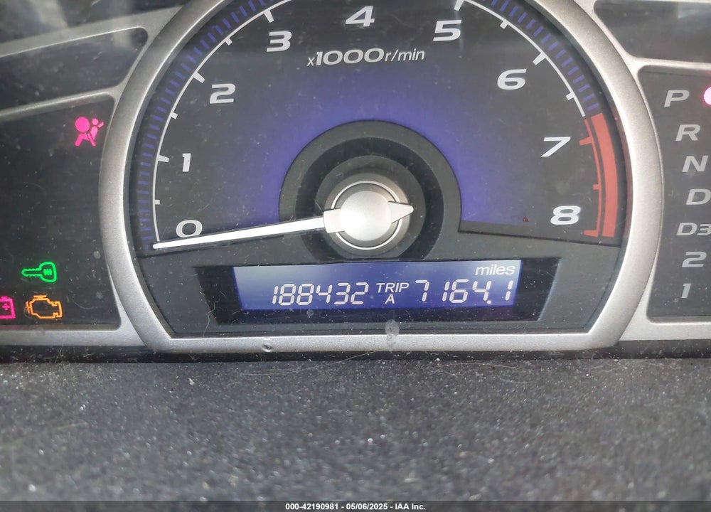 2006 HONDA CIVIC VIN: 1HGFA168X6L091197