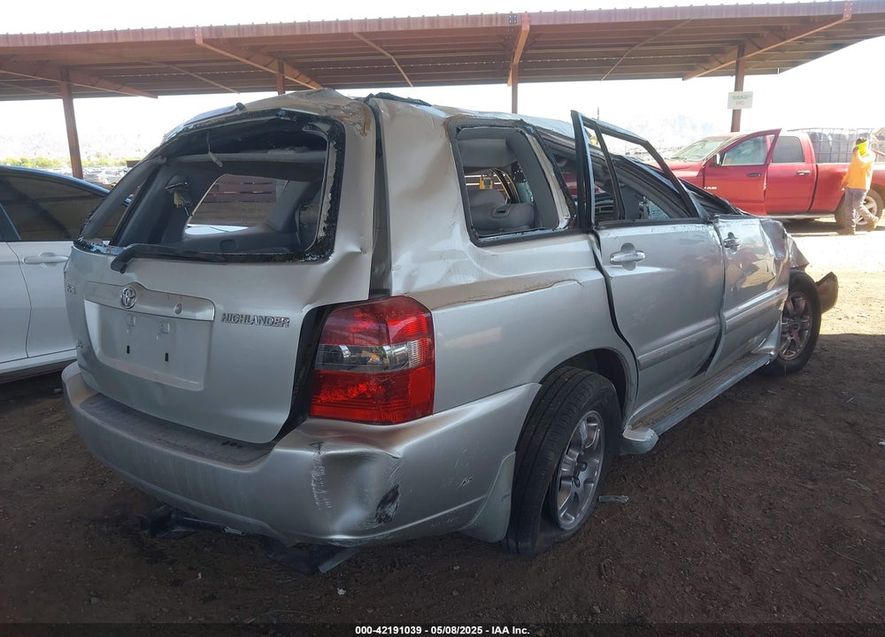 2004 TOYOTA HIGHLANDER VIN: JTEDP21A840004377