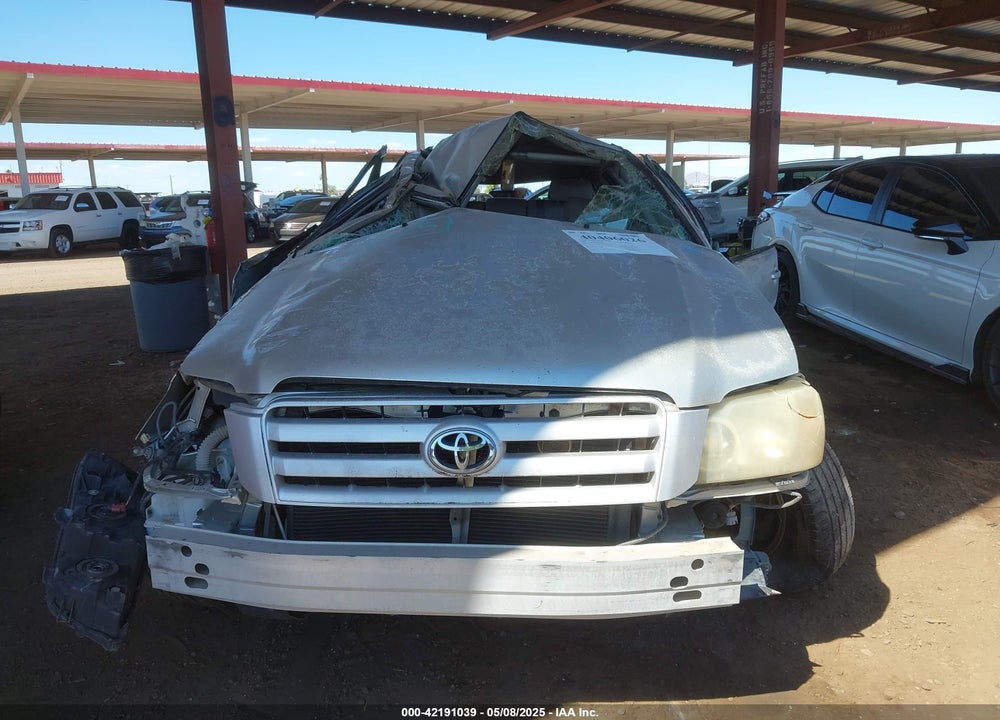 2004 TOYOTA HIGHLANDER VIN: JTEDP21A840004377