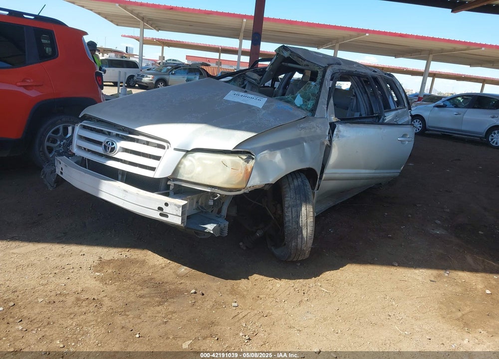 2004 TOYOTA HIGHLANDER VIN: JTEDP21A840004377