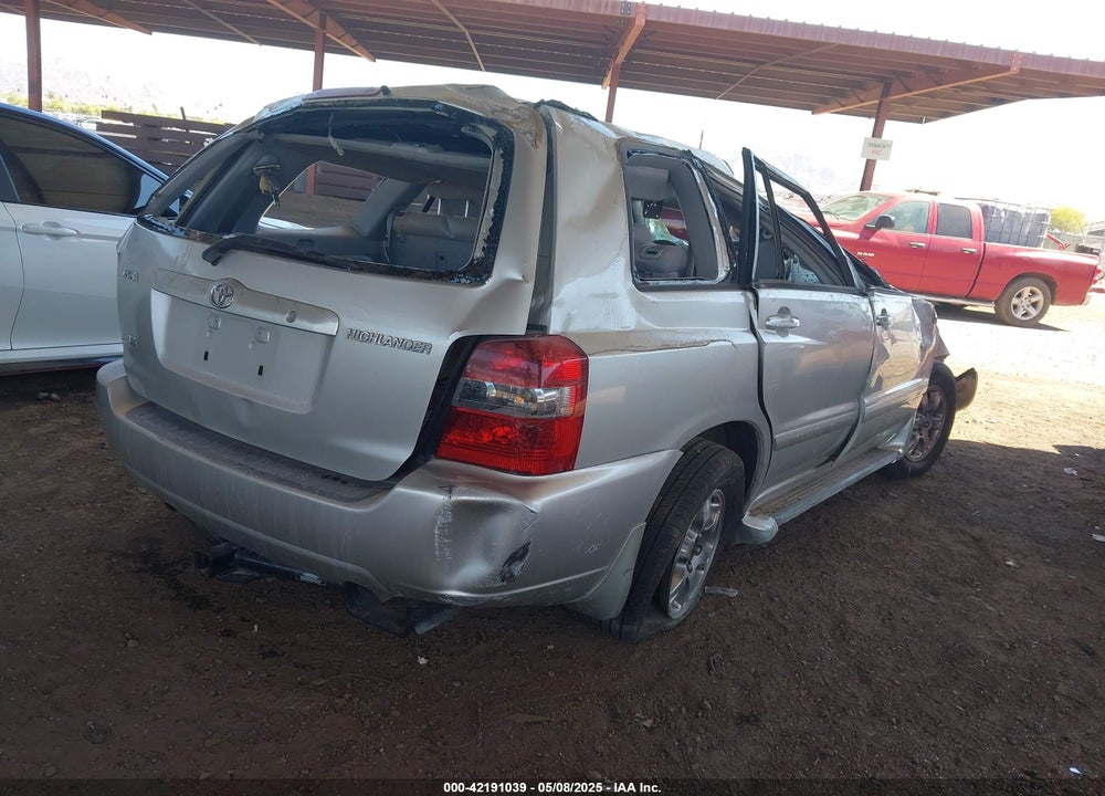2004 TOYOTA HIGHLANDER VIN: JTEDP21A840004377