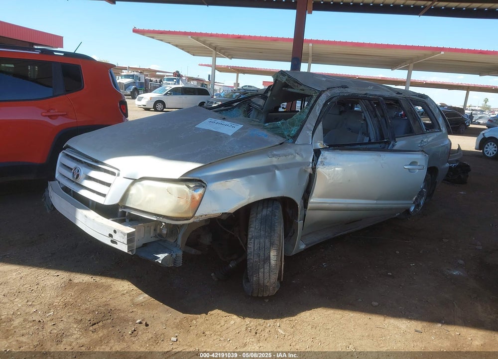 2004 TOYOTA HIGHLANDER VIN: JTEDP21A840004377