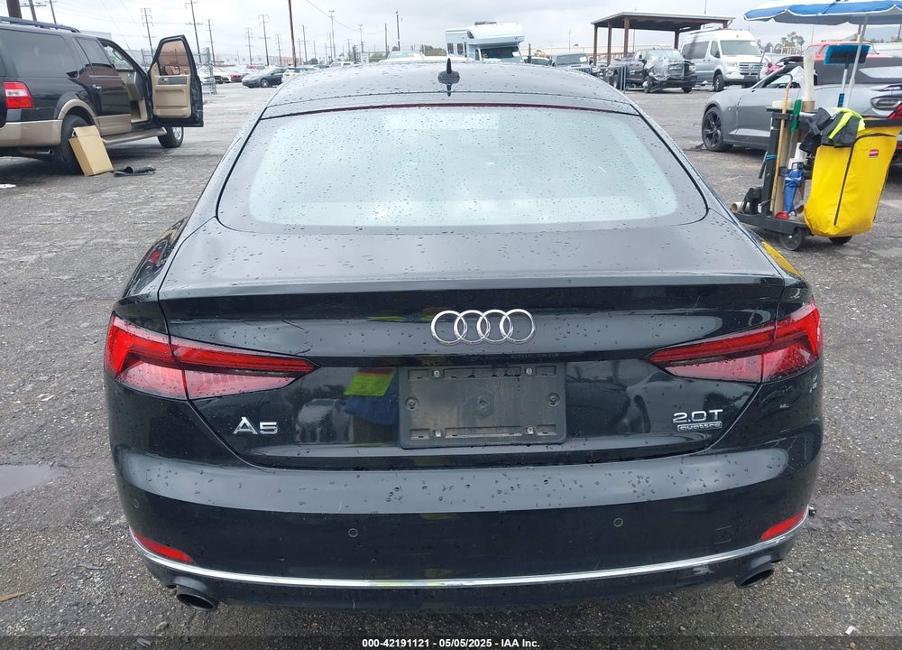 2018 AUDI A5 2.0T PREMIUM VIN: WAUBNCF56JA127844