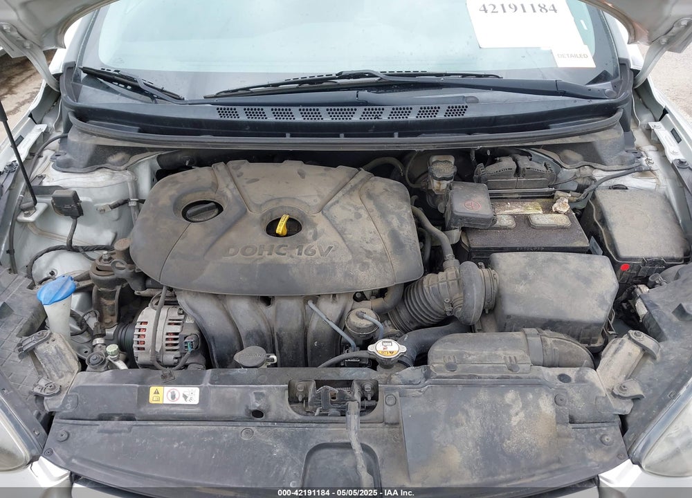 2015 HYUNDAI ELANTRA VIN: 5NPDH4AE5FH596309
