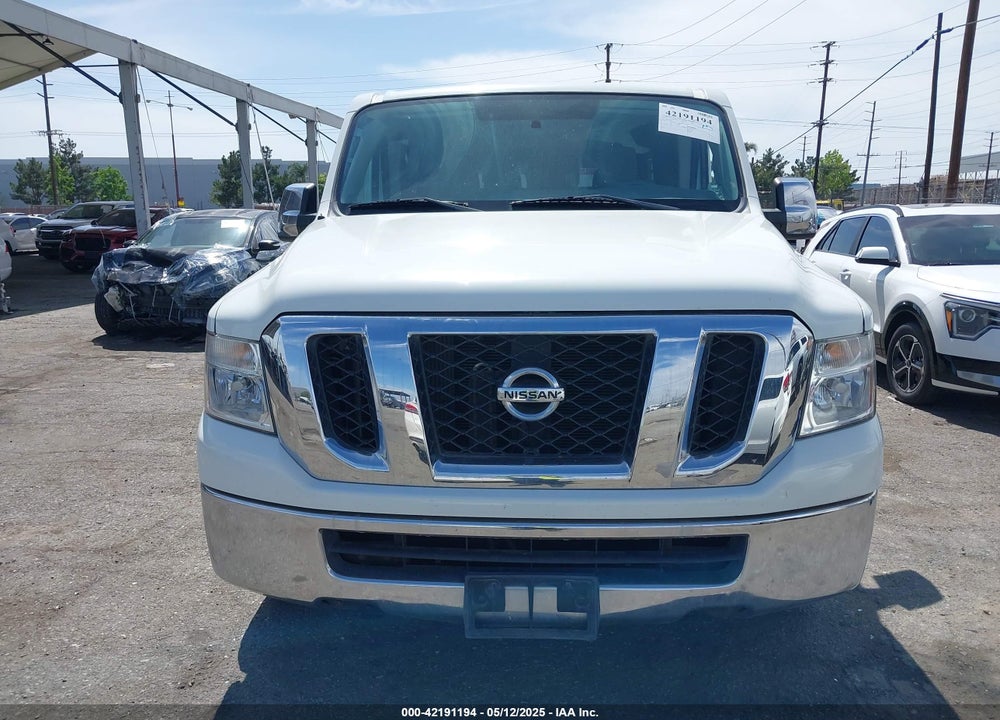 2013 NISSAN NV PASSENGER NV3500 HD SV V6 VIN: 5BZBF0AA9DN201418