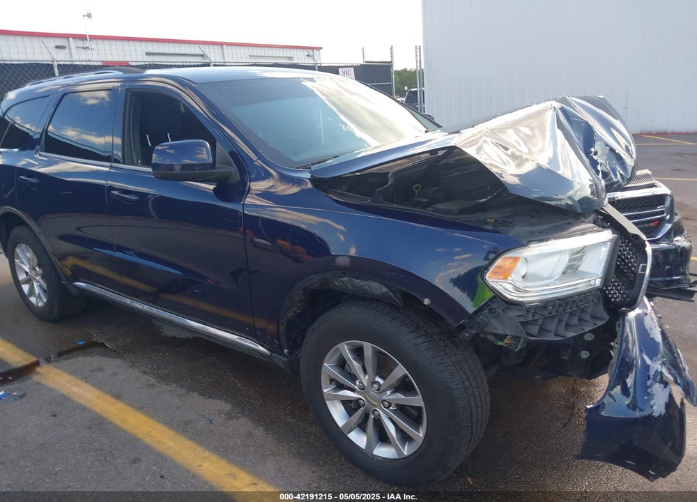 2016 DODGE DURANGO SXT VIN: 1C4RDJAG3GC315980
