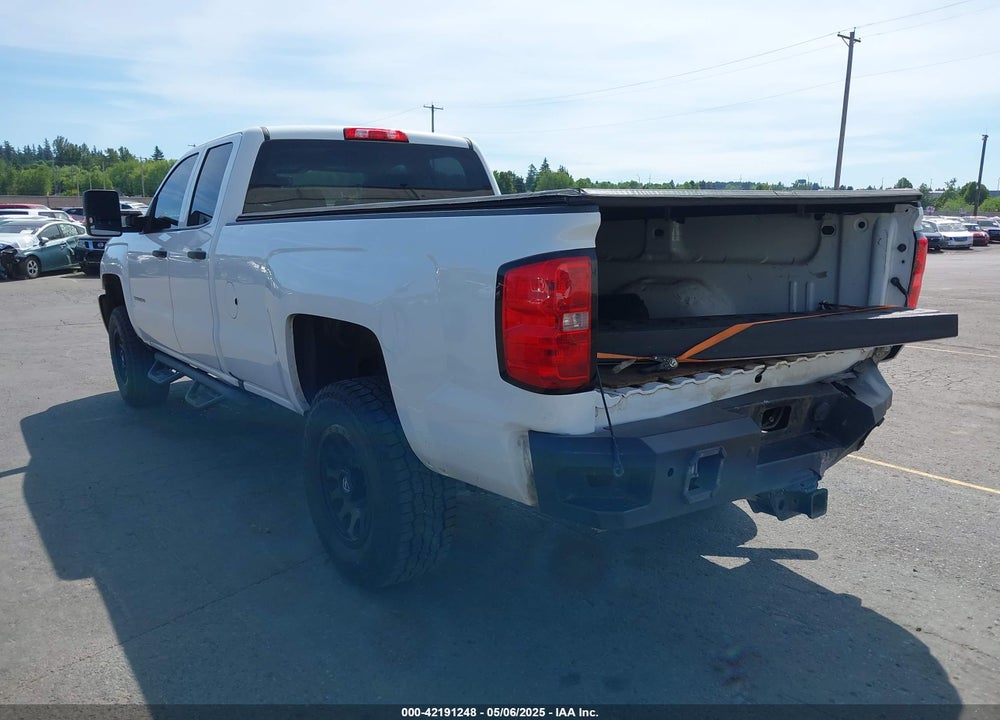 2018 CHEVROLET SILVERADO 2500HD WT VIN: 1GC2KUEG6JZ278107