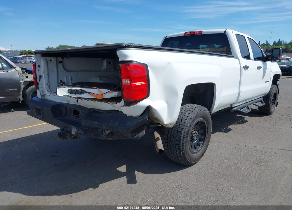 2018 CHEVROLET SILVERADO 2500HD WT VIN: 1GC2KUEG6JZ278107