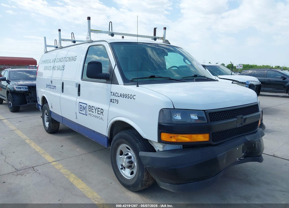2021 CHEVROLET EXPRESS CARGO RWD 2500 REGULAR WHEELBASE WT VIN: 1GCWGAFP2M1251909