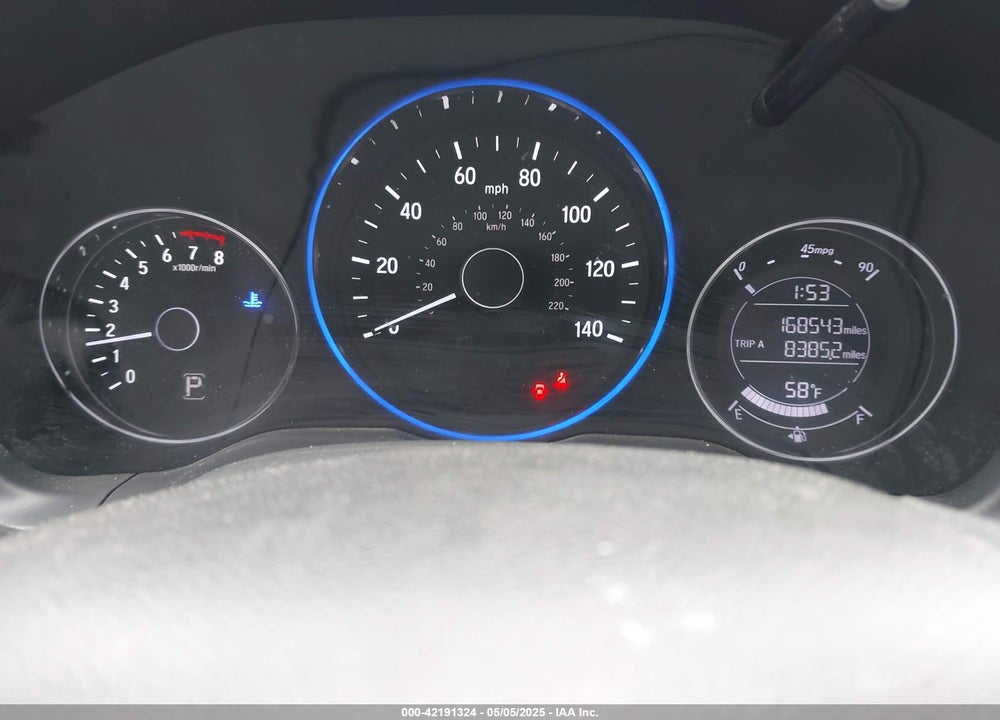 2018 HONDA HR-V VIN: 3CZRU6H37JG716382
