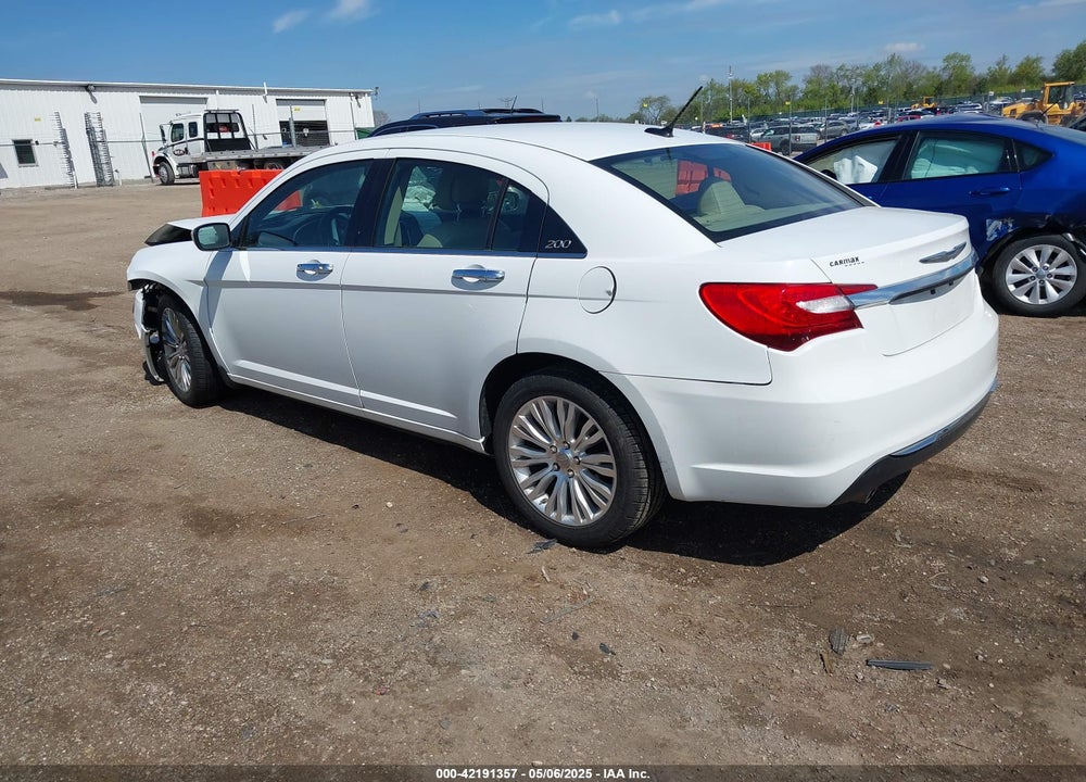 2013 CHRYSLER 200 LIMITED VIN: 1C3CCBCG7DN595998