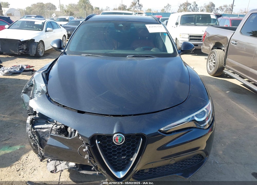 2019 ALFA ROMEO STELVIO SPORT RWD VIN: ZASPAJAN6K7C40084