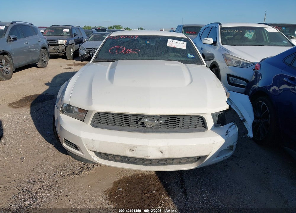 2012 FORD MUSTANG V6 VIN: 1ZVBP8AM7C5267791
