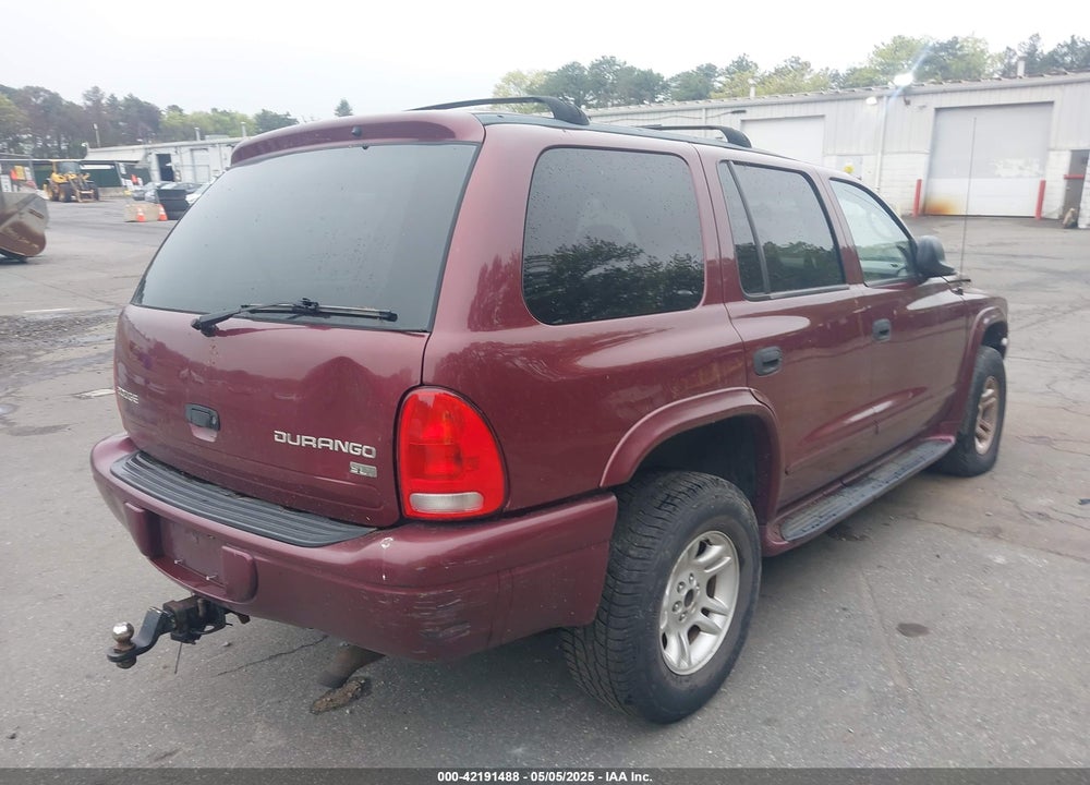 2003 DODGE DURANGO SLT VIN: 1D4HS48N13F543401