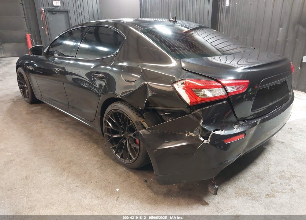 2017 MASERATI GHIBLI VIN: ZAM57RTS1H1240534