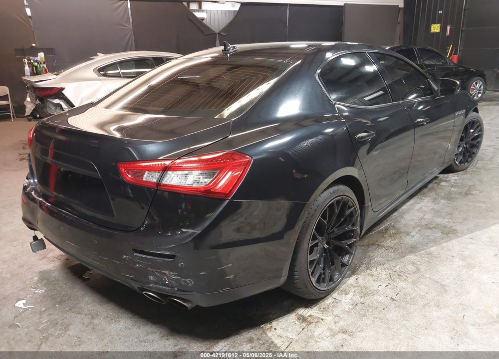 2017 MASERATI GHIBLI VIN: ZAM57RTS1H1240534