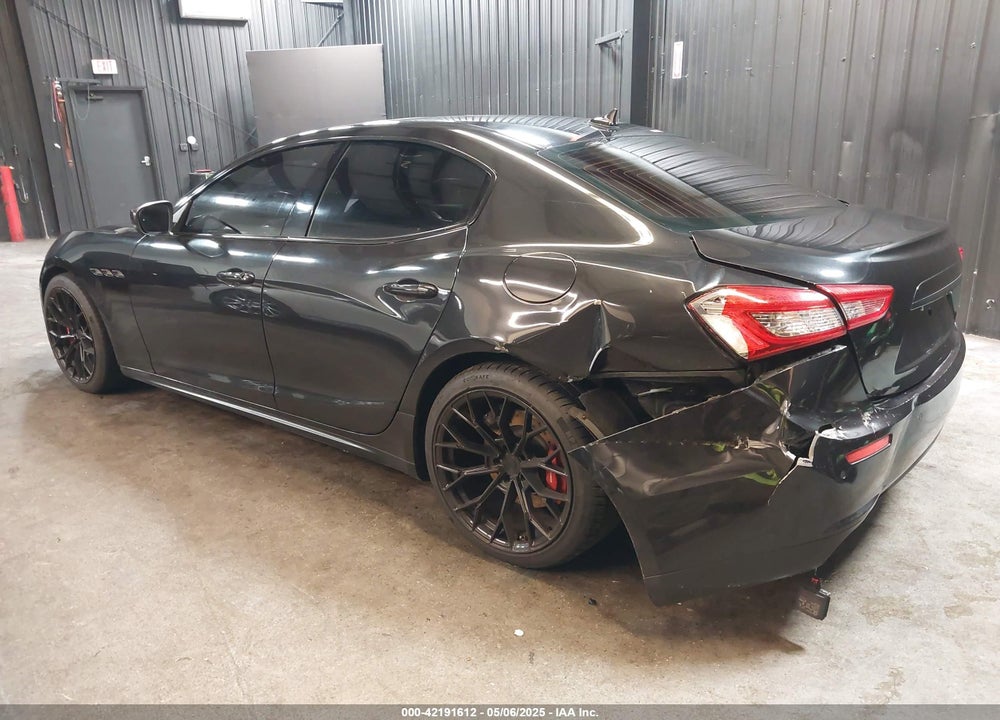 2017 MASERATI GHIBLI VIN: ZAM57RTS1H1240534
