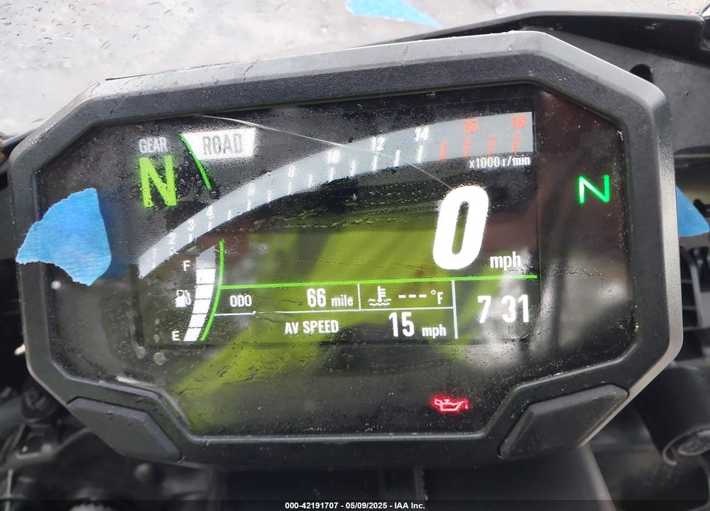 2025 KAWASAKI ZX636 K VIN: JKBZXJK19SA008731