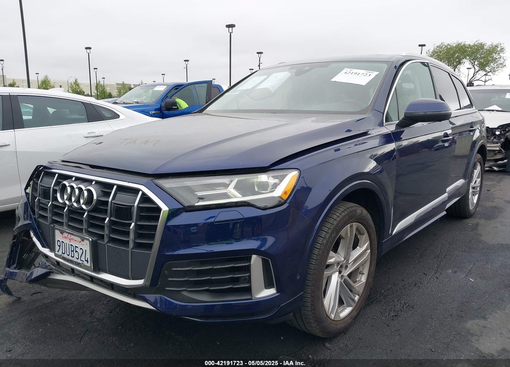 2022 AUDI Q7 PREMIUM PLUS 55 TFSI QUATTRO TIPTRONIC VIN: WA1LXBF7XND020534
