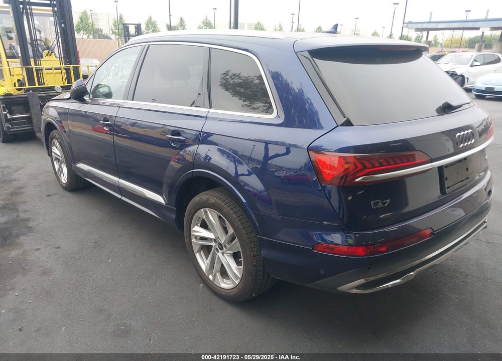 2022 AUDI Q7 PREMIUM PLUS 55 TFSI QUATTRO TIPTRONIC VIN: WA1LXBF7XND020534