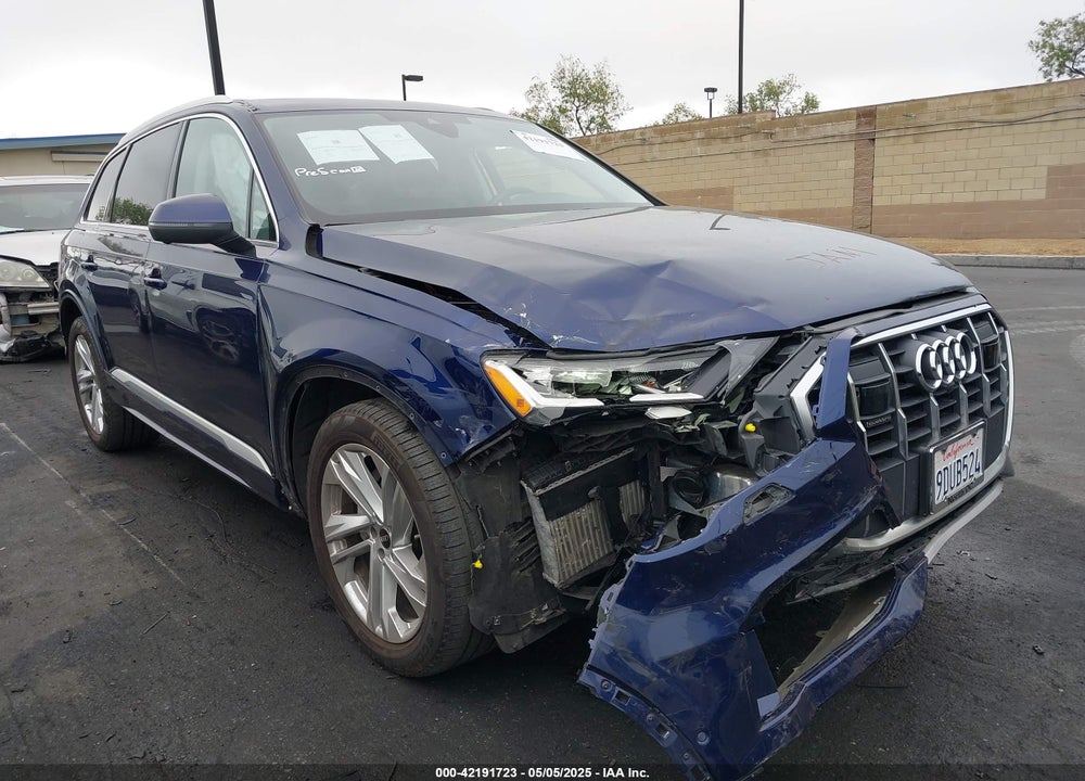 2022 AUDI Q7 PREMIUM PLUS 55 TFSI QUATTRO TIPTRONIC VIN: WA1LXBF7XND020534
