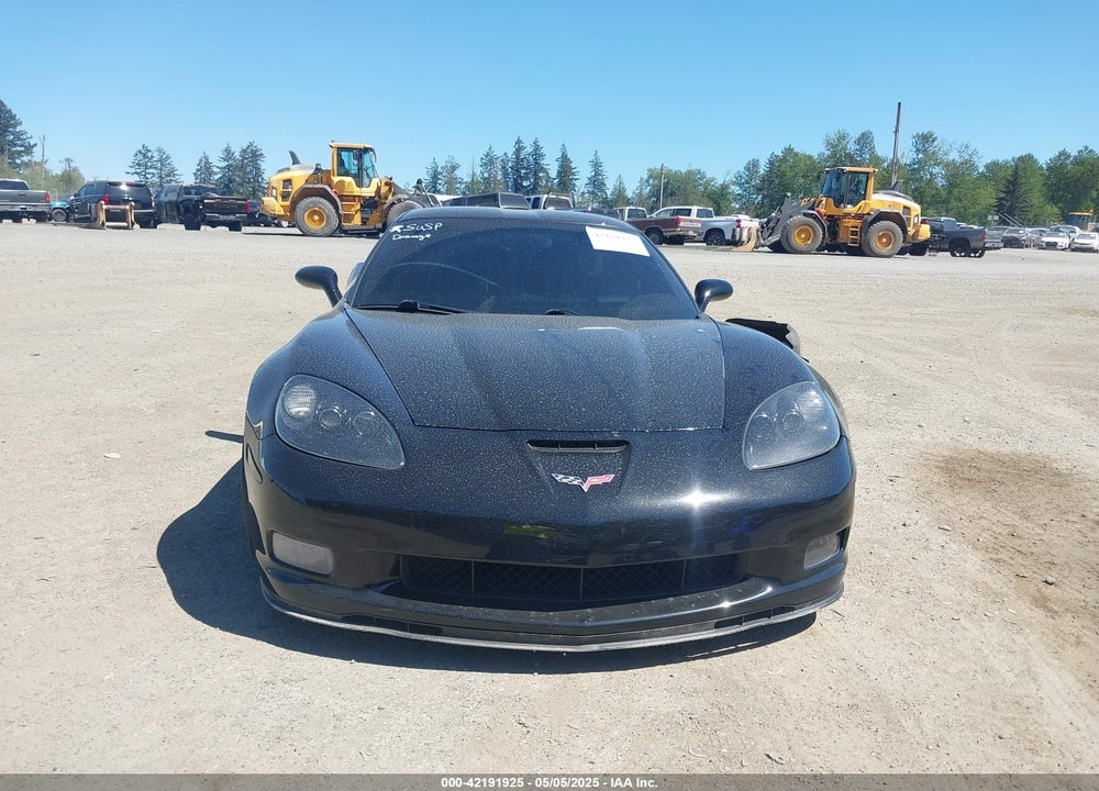 2007 CHEVROLET CORVETTE Z06 HARDTOP VIN: 1G1YY26E575139542
