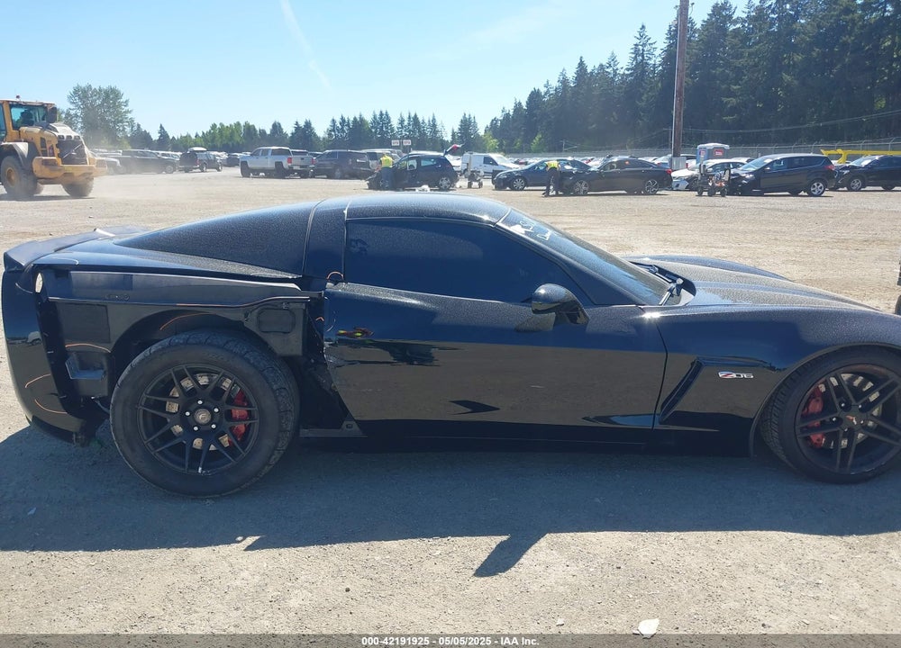 2007 CHEVROLET CORVETTE Z06 HARDTOP VIN: 1G1YY26E575139542