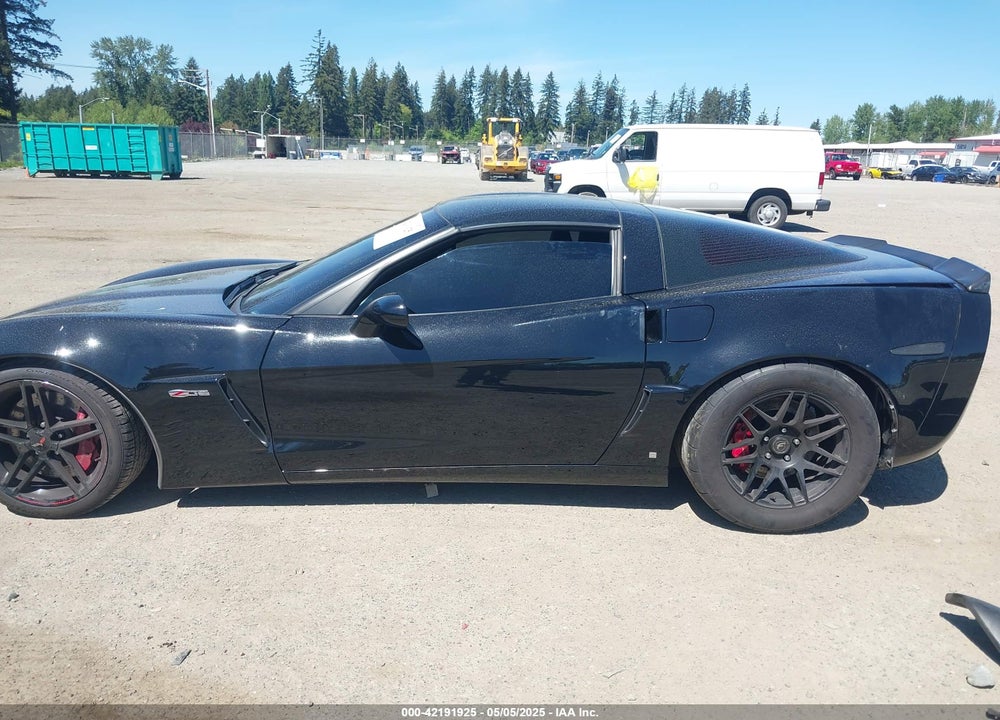 2007 CHEVROLET CORVETTE Z06 HARDTOP VIN: 1G1YY26E575139542