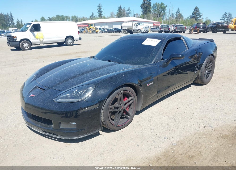 2007 CHEVROLET CORVETTE Z06 HARDTOP VIN: 1G1YY26E575139542