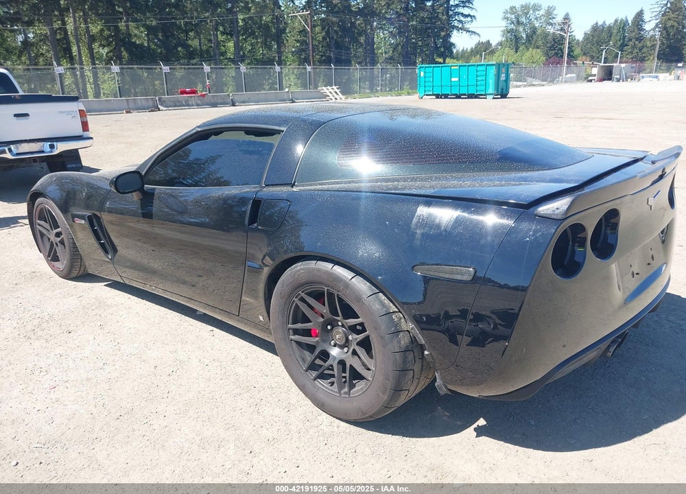 2007 CHEVROLET CORVETTE Z06 HARDTOP VIN: 1G1YY26E575139542