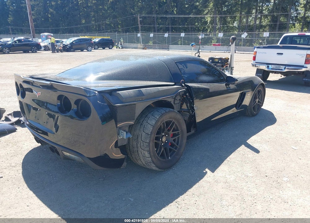 2007 CHEVROLET CORVETTE Z06 HARDTOP VIN: 1G1YY26E575139542