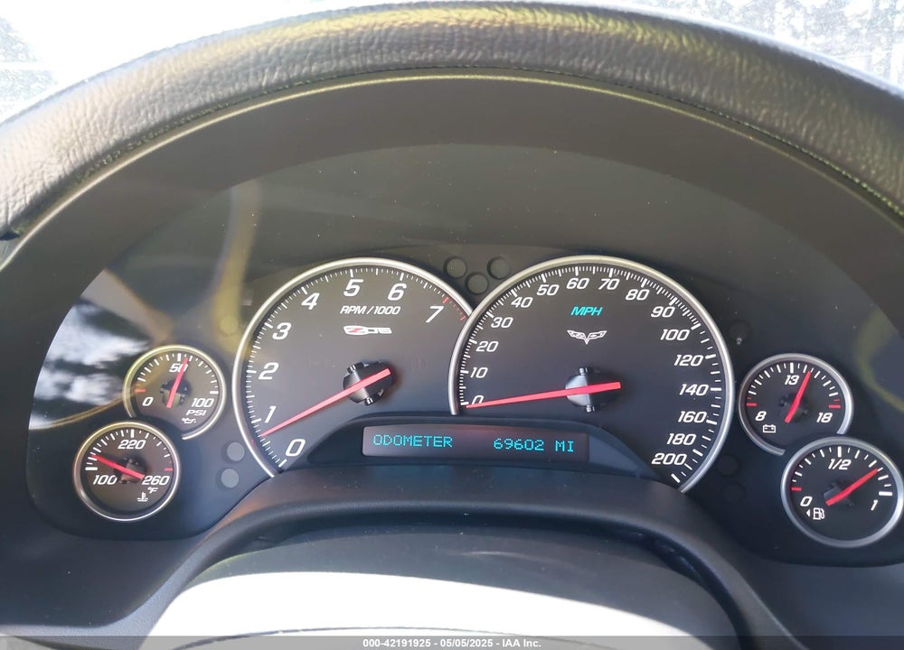 2007 CHEVROLET CORVETTE Z06 HARDTOP VIN: 1G1YY26E575139542