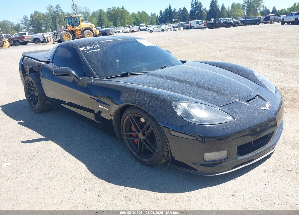 2007 CHEVROLET CORVETTE Z06 HARDTOP VIN: 1G1YY26E575139542