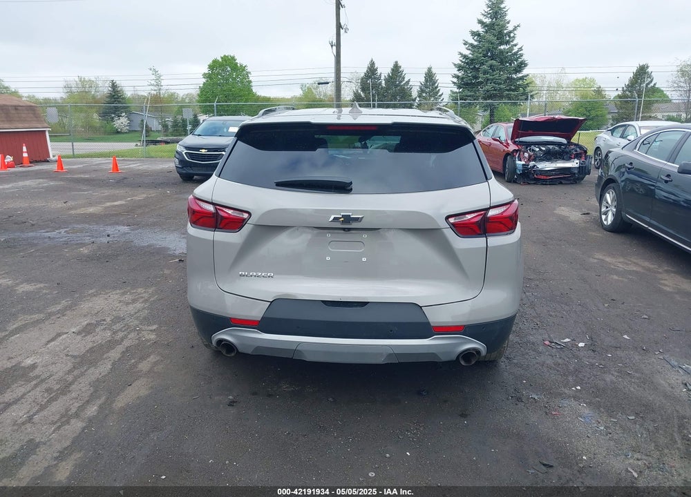 2021 CHEVROLET BLAZER FWD 1LT VIN: 3GNKBBRA2MS521687