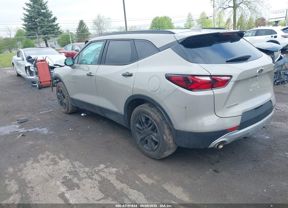 2021 CHEVROLET BLAZER FWD 1LT VIN: 3GNKBBRA2MS521687