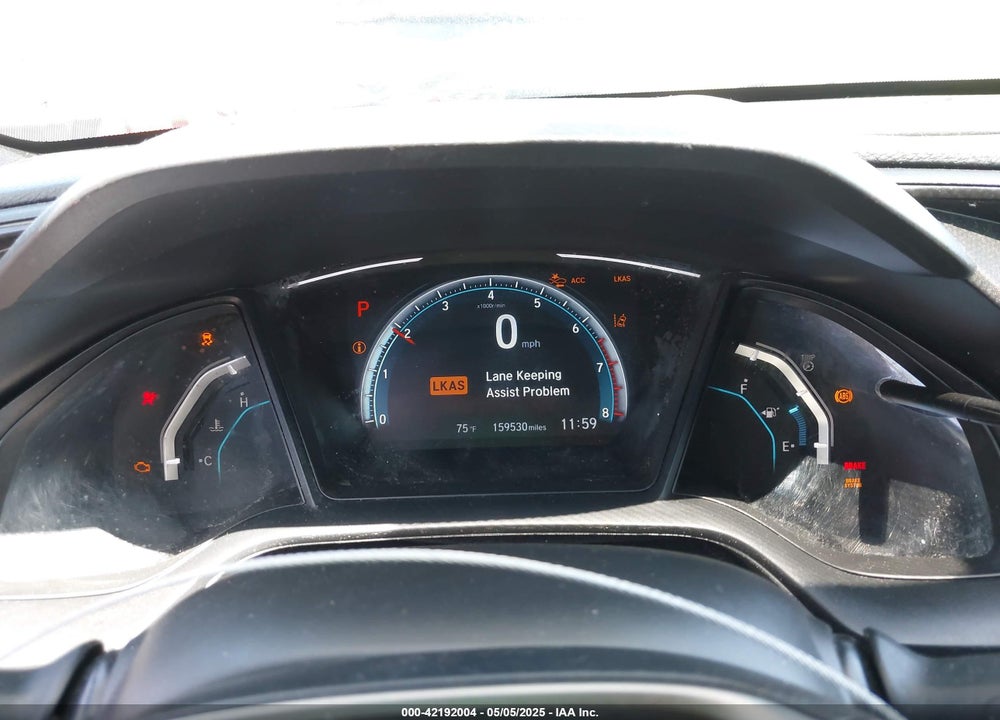 2019 HONDA CIVIC LX VIN: SHHFK7H39KU414117