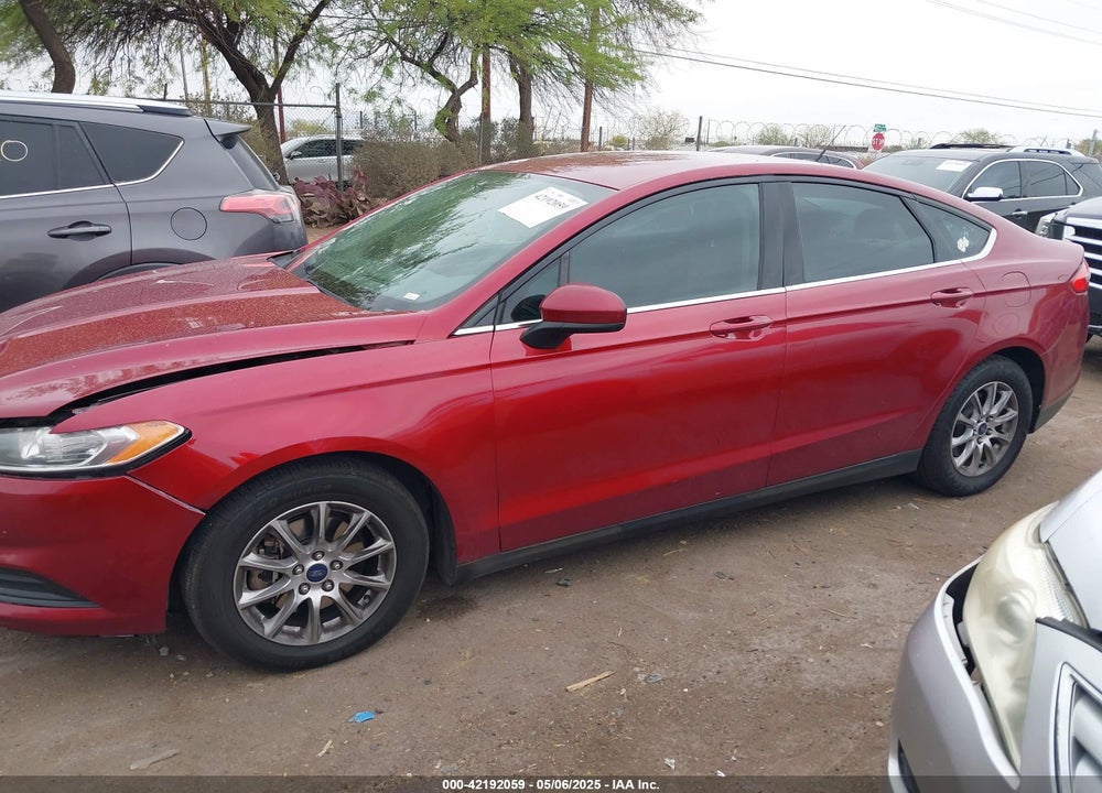2015 FORD FUSION S VIN: 3FA6P0G74FR244905
