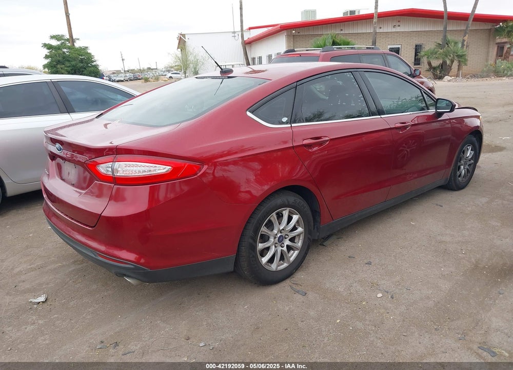 2015 FORD FUSION S VIN: 3FA6P0G74FR244905
