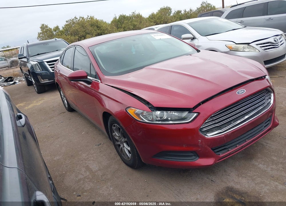2015 FORD FUSION S VIN: 3FA6P0G74FR244905