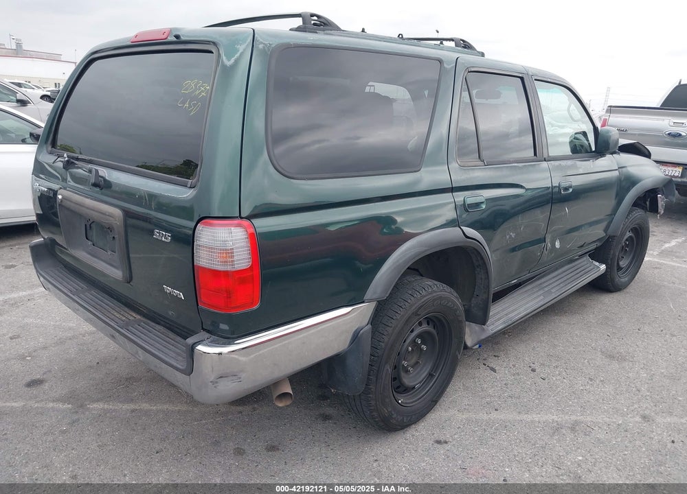 1999 TOYOTA 4RUNNER SR5 V6 VIN: JT3GN86R8X0100737