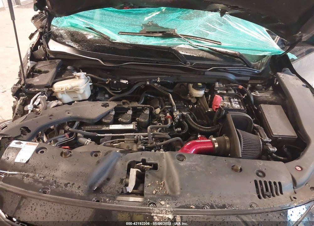 2018 HONDA CIVIC VIN: 2HGFC1E50JH705374