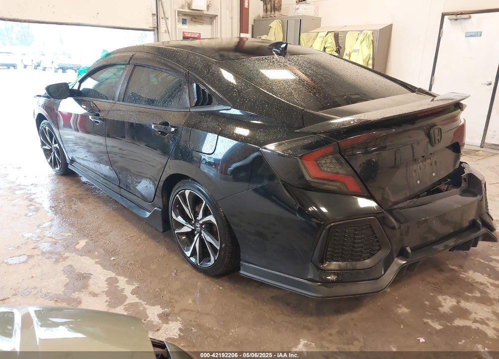 2018 HONDA CIVIC VIN: 2HGFC1E50JH705374