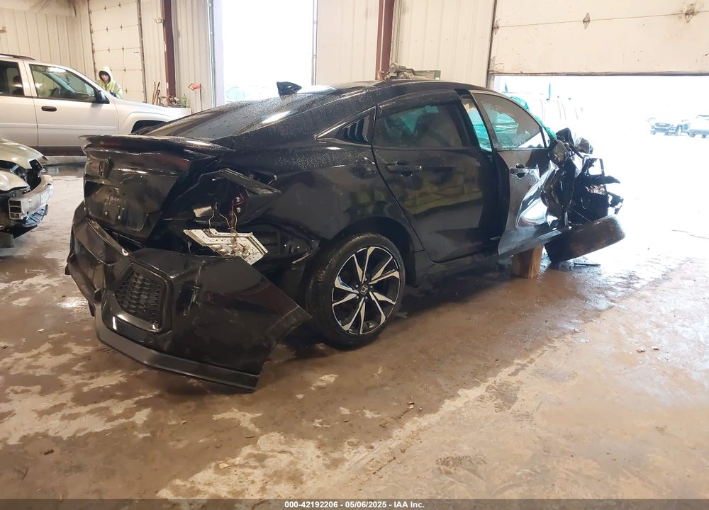2018 HONDA CIVIC VIN: 2HGFC1E50JH705374
