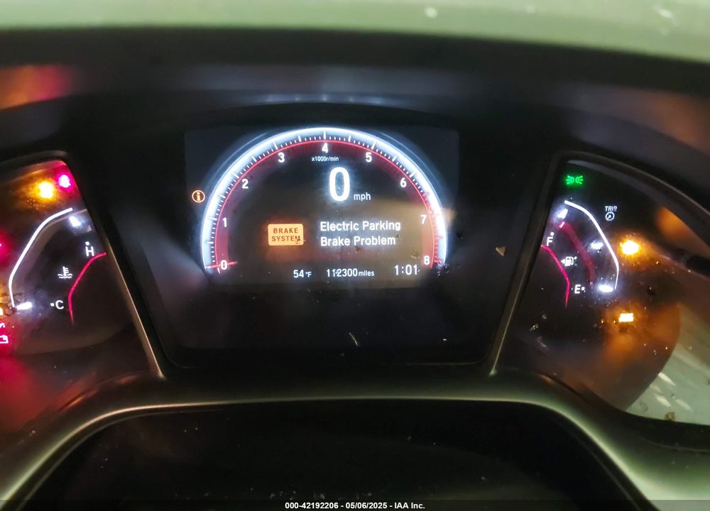 2018 HONDA CIVIC VIN: 2HGFC1E50JH705374