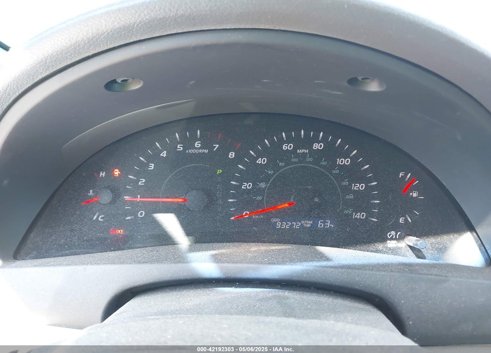 2007 TOYOTA CAMRY LE VIN: 4T1BE46K47U180740