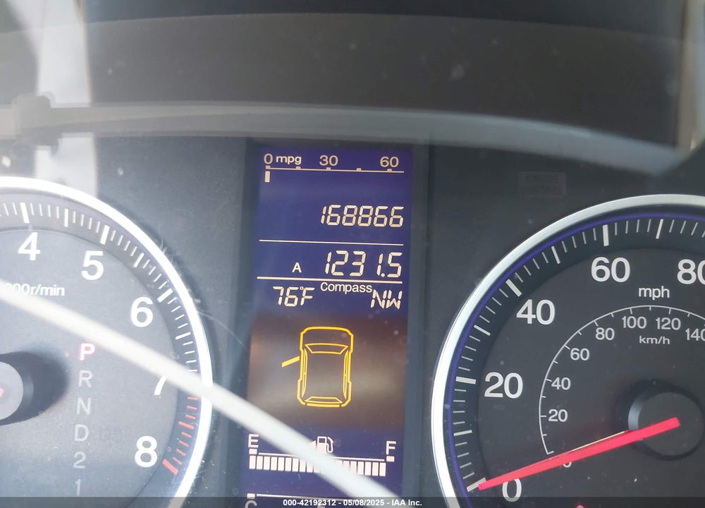 2011 HONDA CR-V VIN: JHLRE3H52BC005165