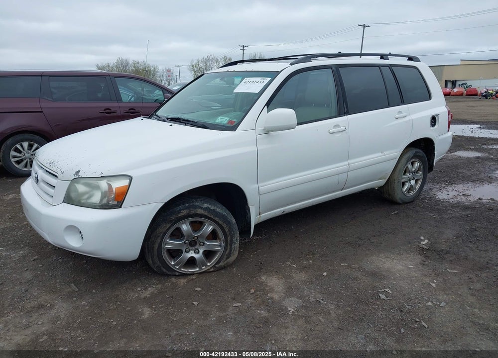 2005 TOYOTA HIGHLANDER V6 VIN: JTEEP21A750088746