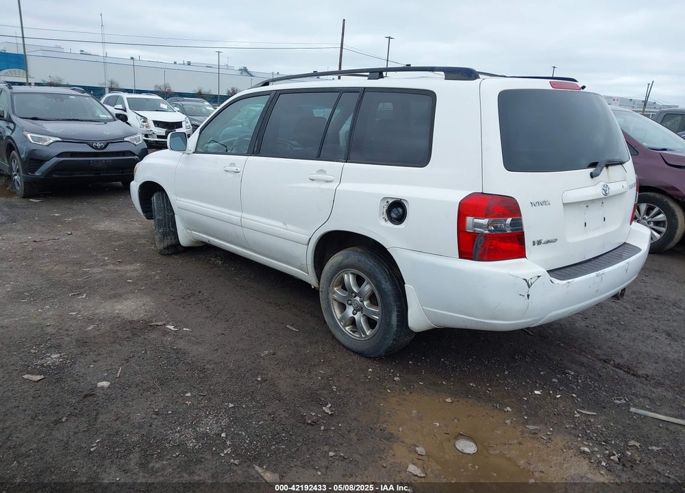2005 TOYOTA HIGHLANDER V6 VIN: JTEEP21A750088746