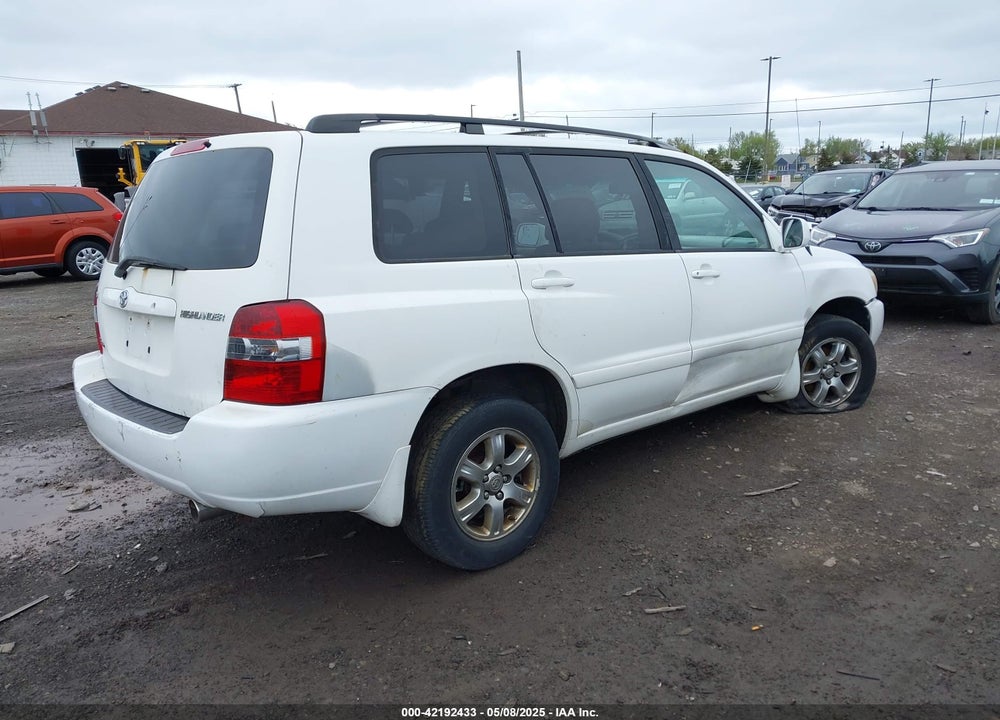 2005 TOYOTA HIGHLANDER V6 VIN: JTEEP21A750088746